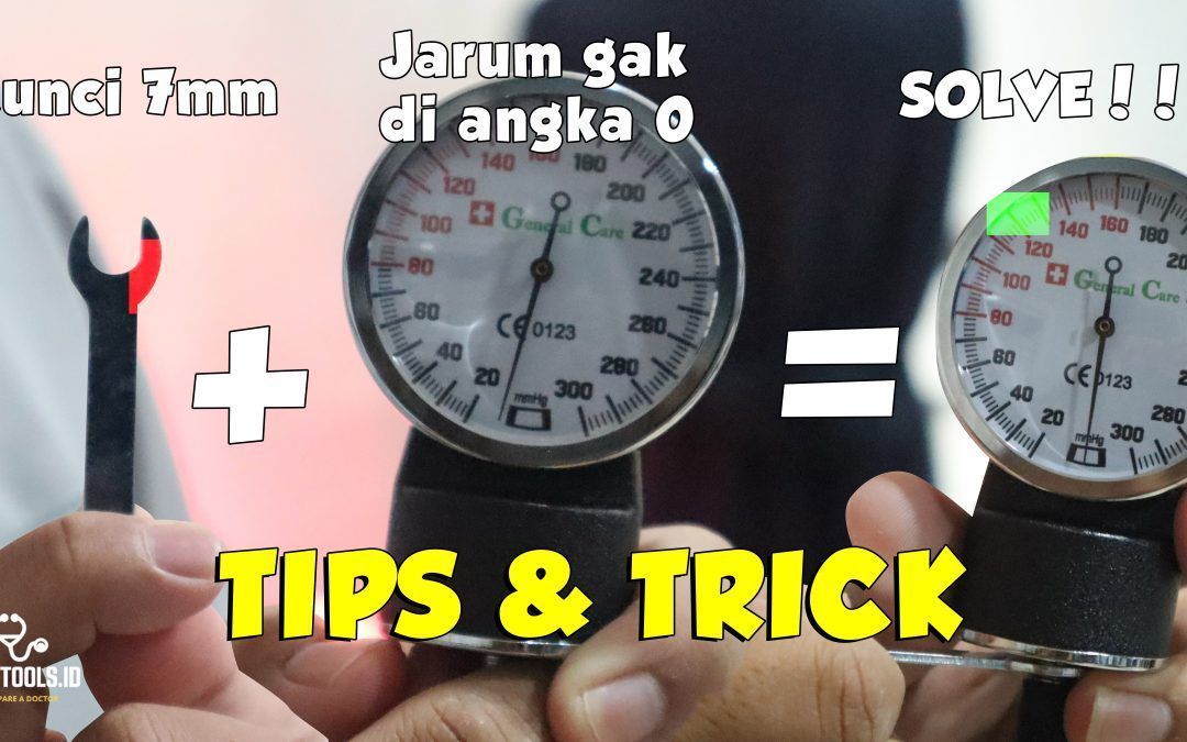 Tips Memperbaiki Jarum Tensimeter Yang Rusak!