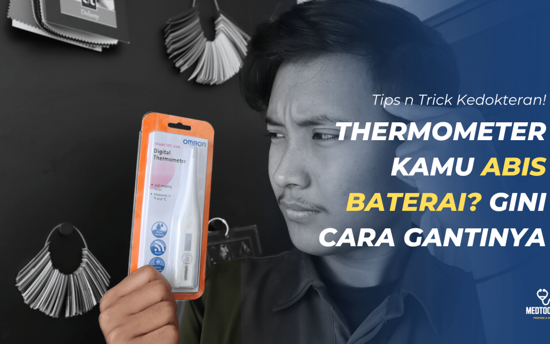 Cara Mengganti Baterai Termometer Digital
