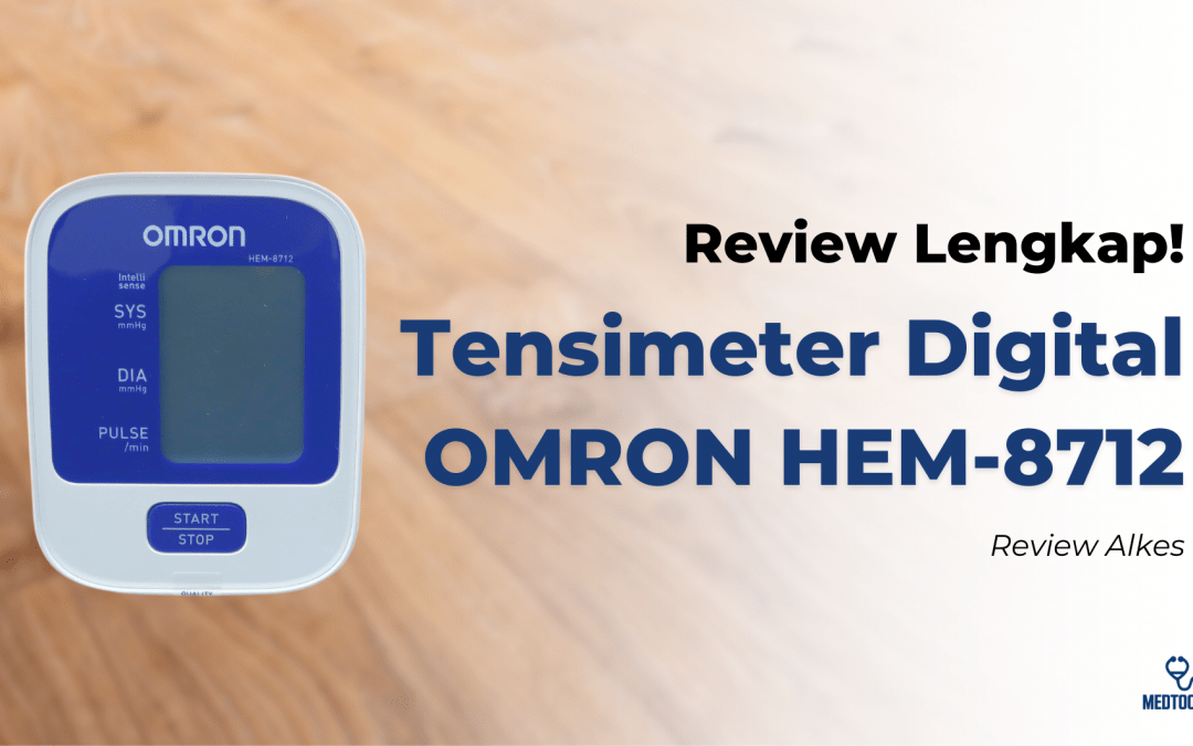 Tensimeter Digital Omron HEM-8712 Automatic,  Paling Akurat Untuk Koas!