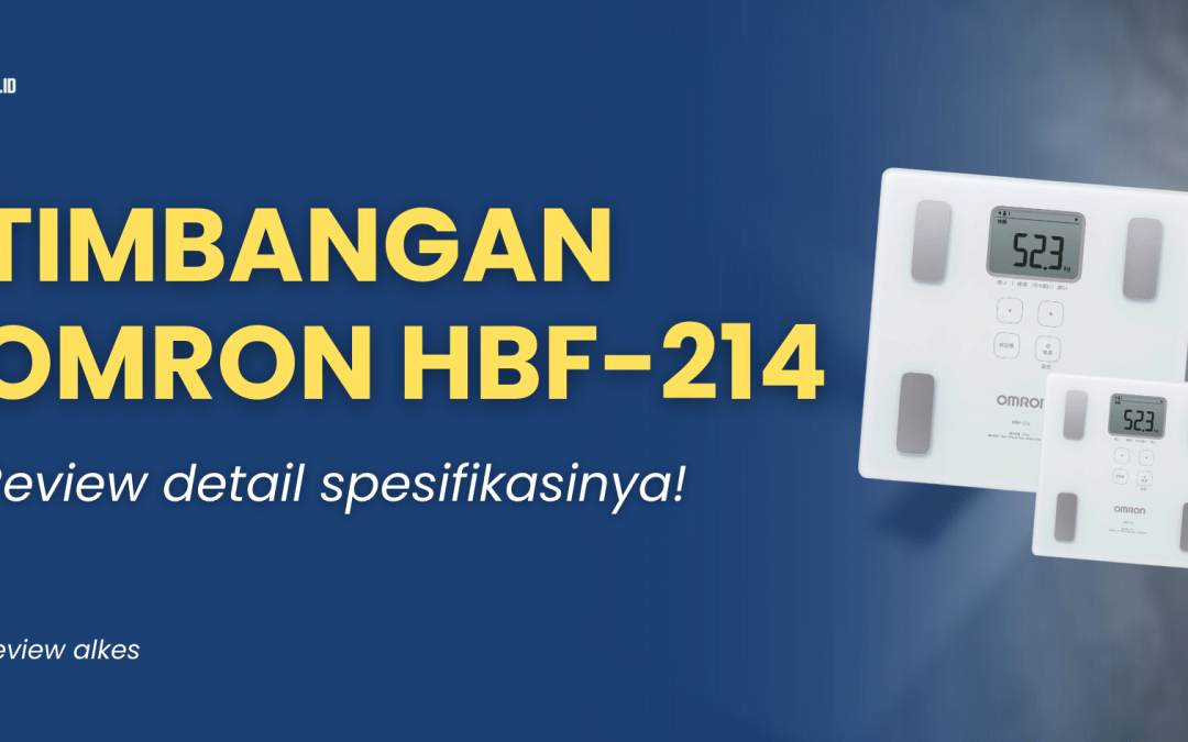 Review Timbangan Omron HBF-214 Timbangan Komposisi Tubuh